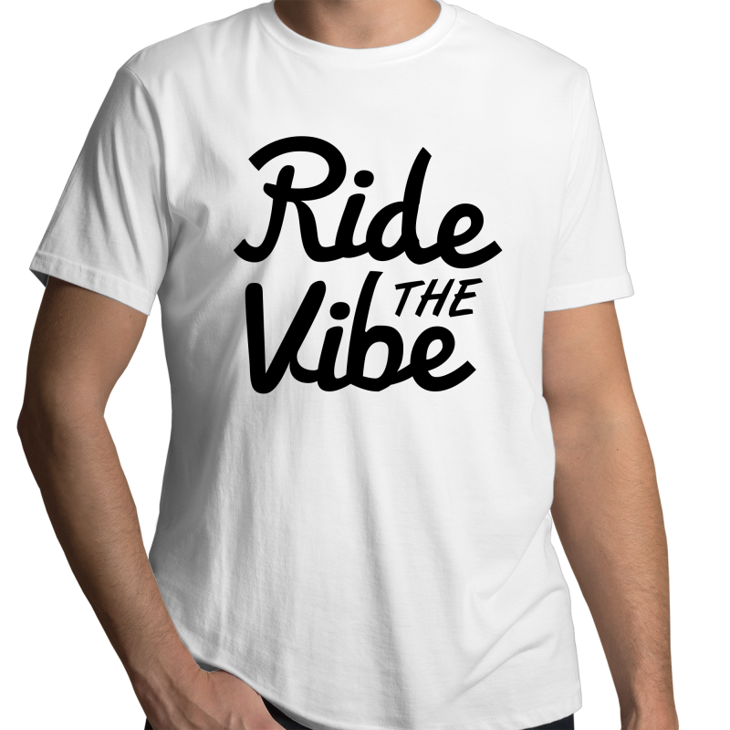 Clean Large RTV - Men's Tee - Ride The Vibe