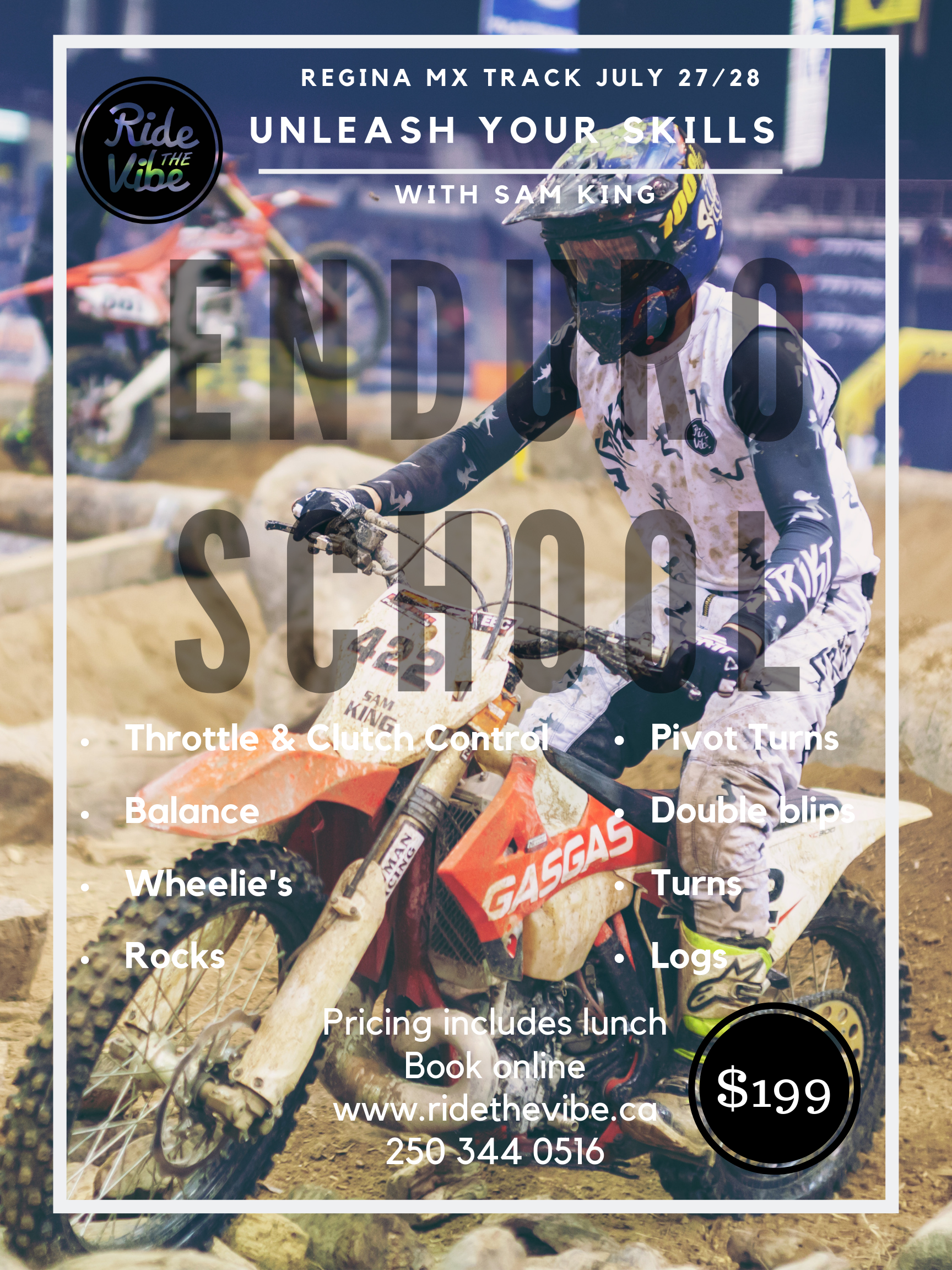 Enduro School - Regina MX Track - Ride The Vibe
