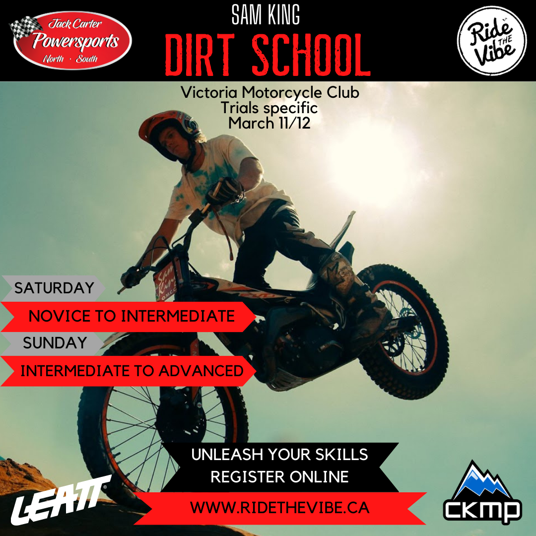 Trials Specific - DIRT SCHOOL - Victoria Motorcycle Club, B.C. 2023 - Ride The Vibe