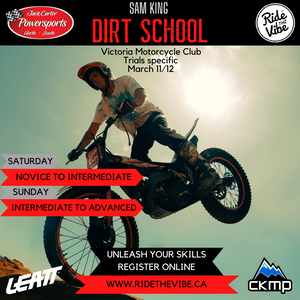 Trials Specific - DIRT SCHOOL - Victoria Motorcycle Club, B.C. 2023 - Ride The Vibe