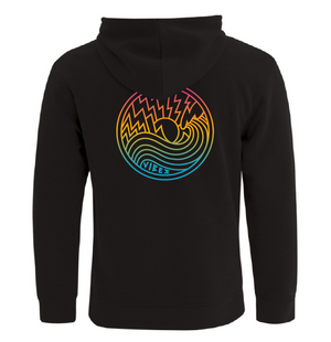 Vibes - Hoodie Coloured Logo - Ride The Vibe