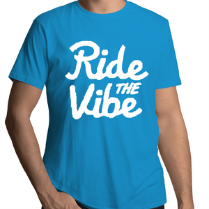 RTV Live Large - Mens T-Shirt - Ride The Vibe