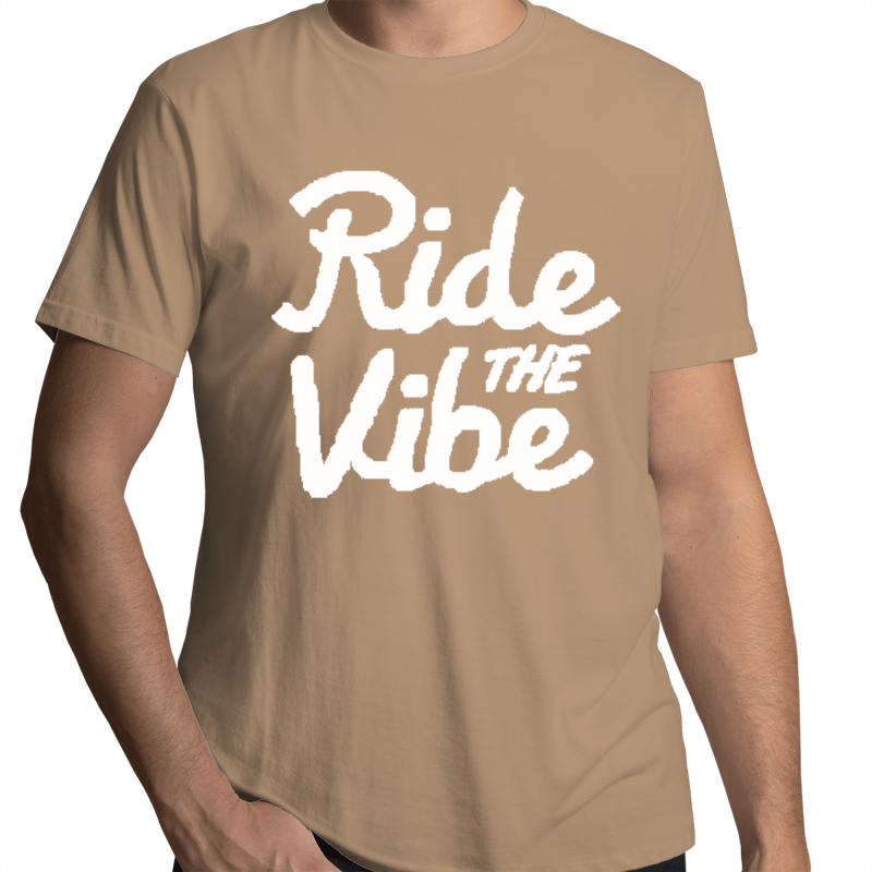 RTV Live Large - Mens T-Shirt - Ride The Vibe