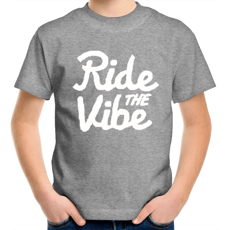 RTV  Grommet Live Large - Kids Youth Crew T-Shirt - Ride The Vibe